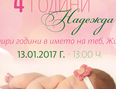 Birthday MBAL Nadezhda - Light banner